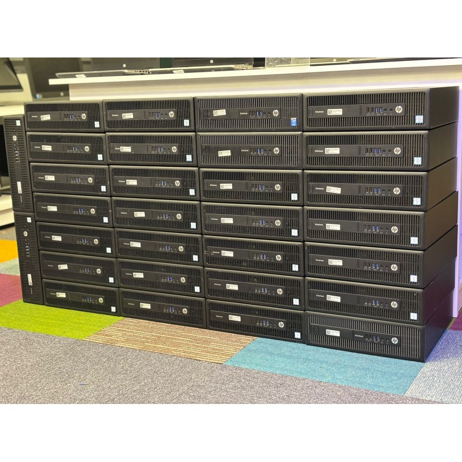 Hp 2.El Pc Hp Elıtedesk 800 G2 (Yatay) İ7 6.Nesil 8Gb Ddr3 Ram 120Gb Ssd Yatay Ofis Kasa