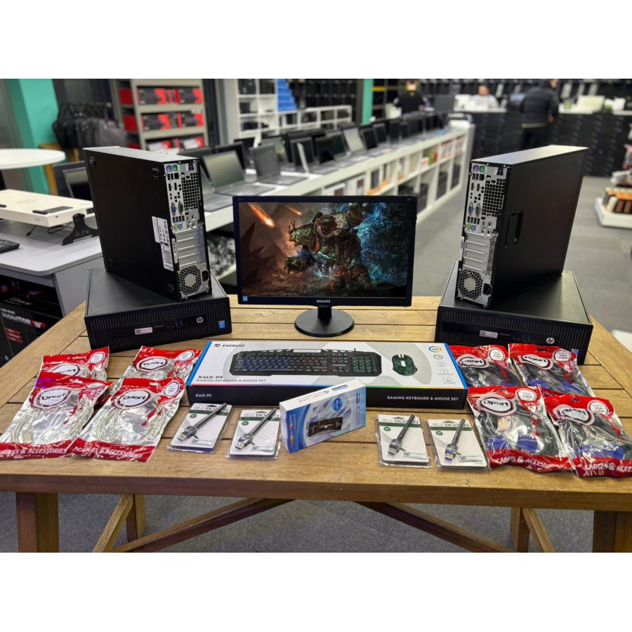 Hp Elıtedesk Farm Pc (4lü) İ7 4.Nesil 8Gb 120Gb 19